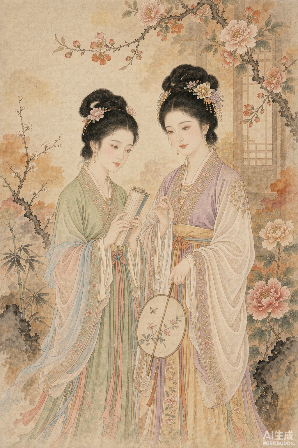 群芳图